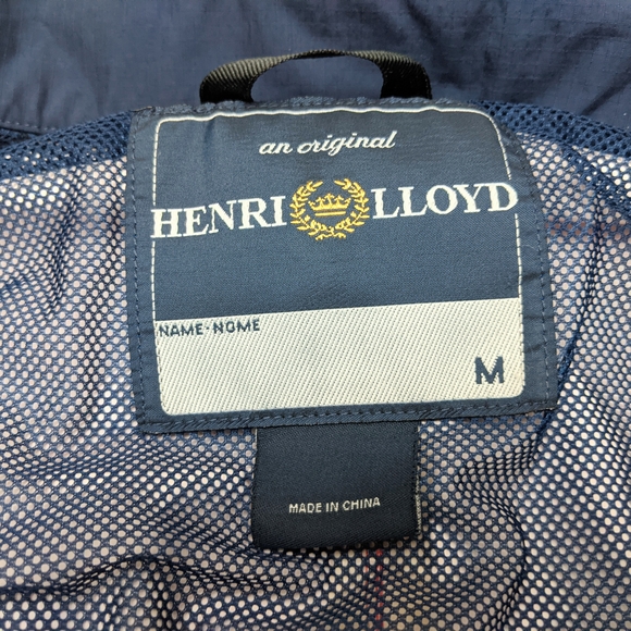 Henri Lloyd Men's Saling Windbreaker Jacket Size M - Picture 6 of 13